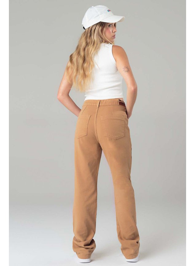 03 calca sarja juvenil feminina reta color