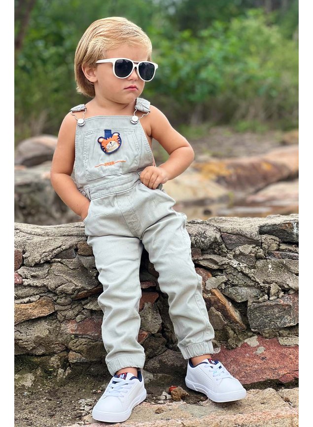 06 jardineira sarja bebe menino color